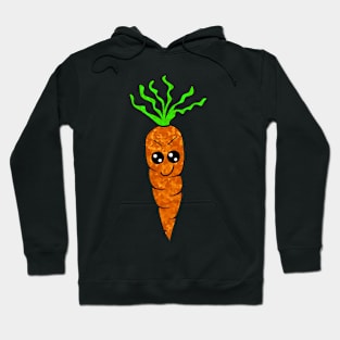 CUTE Carrot Art Cool Vegetables Hoodie